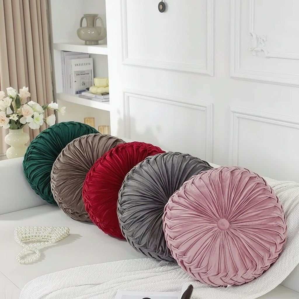 Gros coussin pour canapé | Velours Lombaire - Mafrenesiedecoration