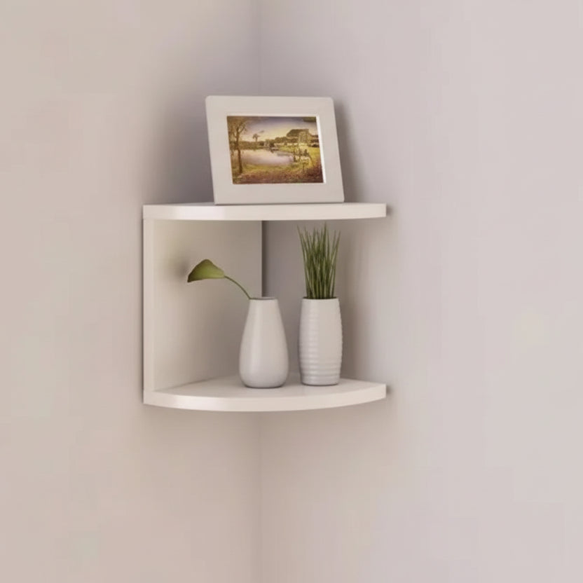 Etagere Murale Angle Bois  - Rangement Coin