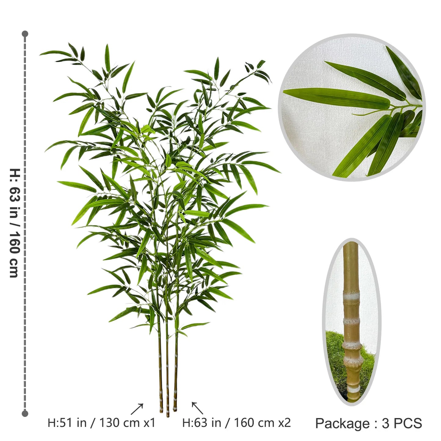 Plante artificielle -Bambou
