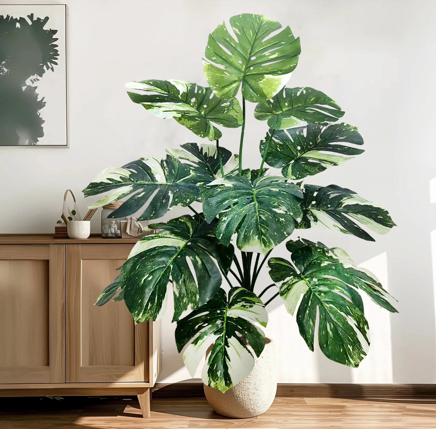 Plante artificielle extérieur-Monstera