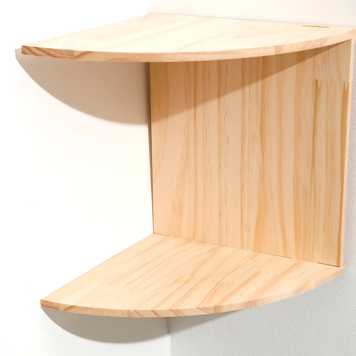 Etagere Murale Angle Bois  - Rangement Coin