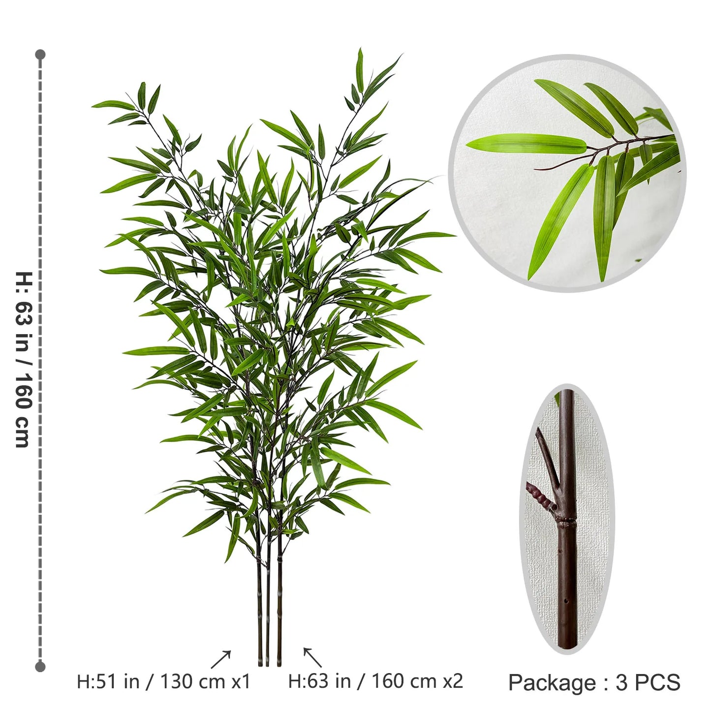 Plante artificielle -Bambou