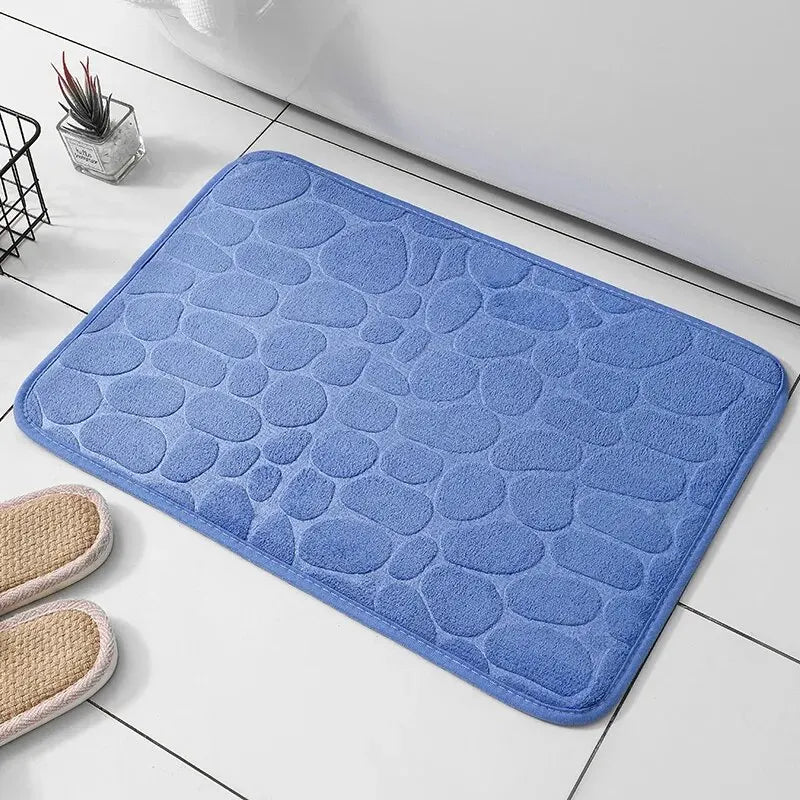 Tapis de bain en mousse à mémoire super absorbants/Tapis-Relief™ - Mafrenesiedecoration