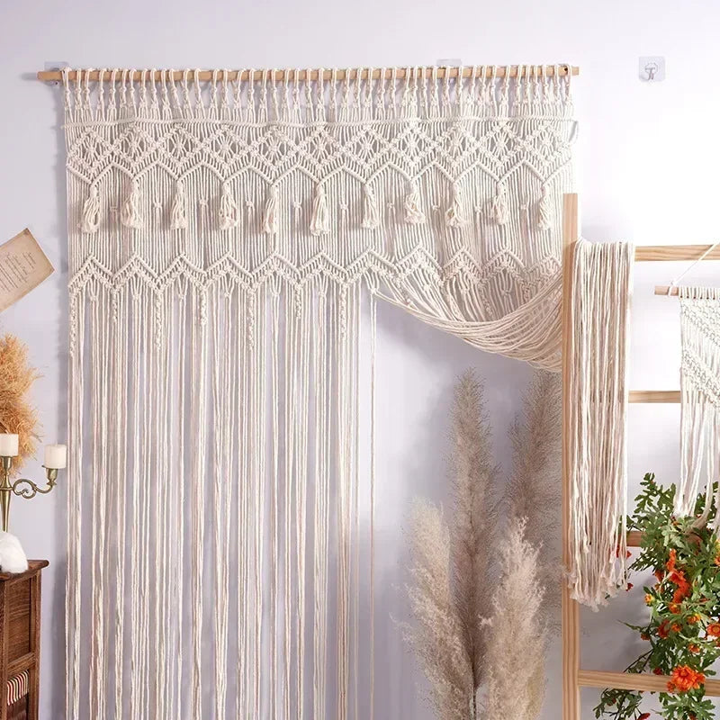 rideau macramé - Mafrenesiedecoration