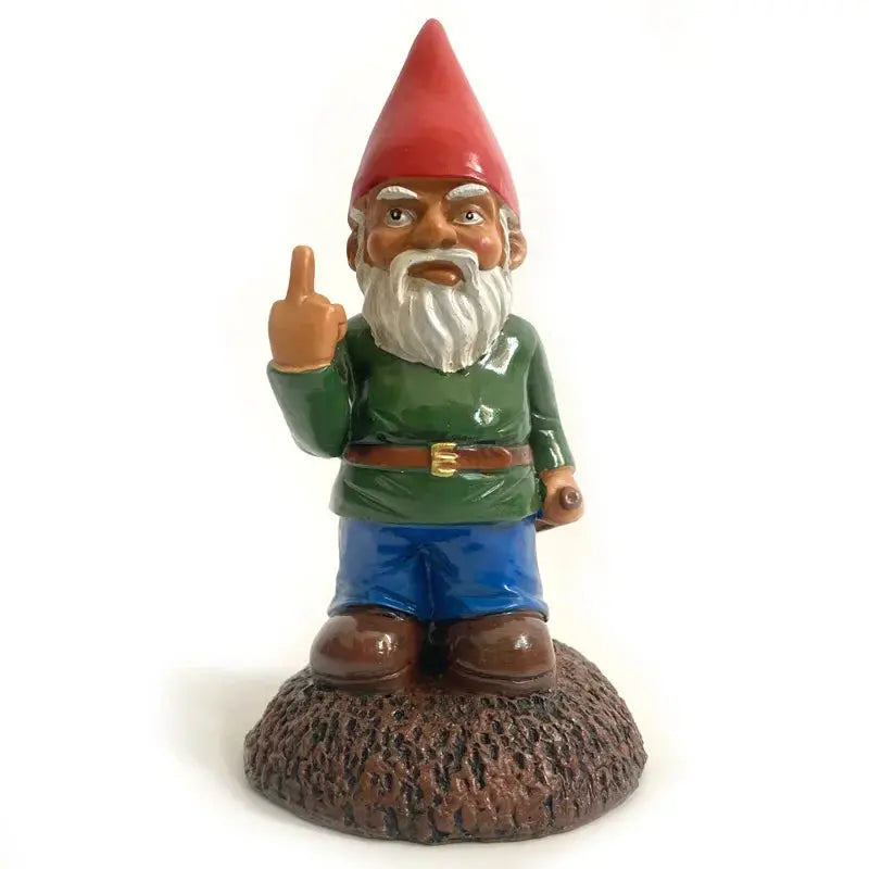 Statue de jardin en résine représentant un nain vieux homme, décoratif pour Noël, accessoires de maison ou décoration de bureau.