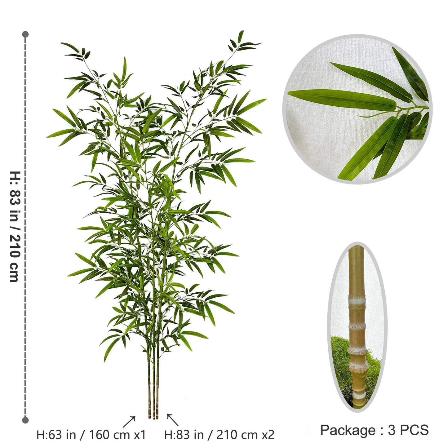 Plante artificielle -Bambou
