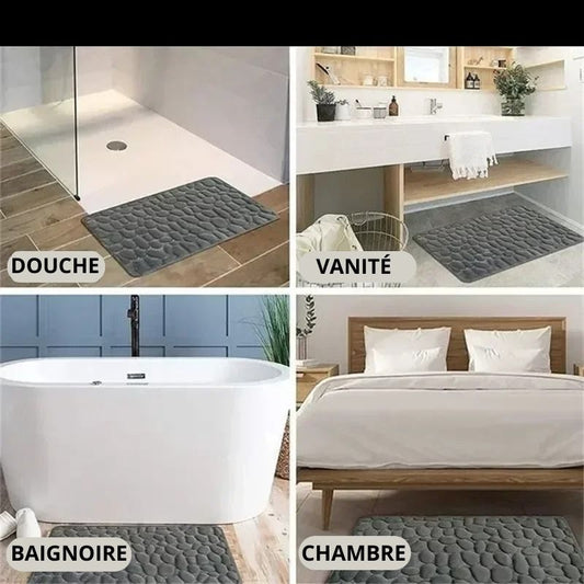 Tapis de salle de bain antidérapant 3D - Mafrenesiedecoration