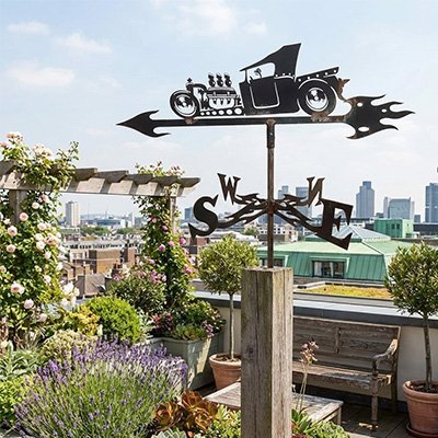 Collection de girouettes de toit décoratives avec différents motifs pour choisir son style