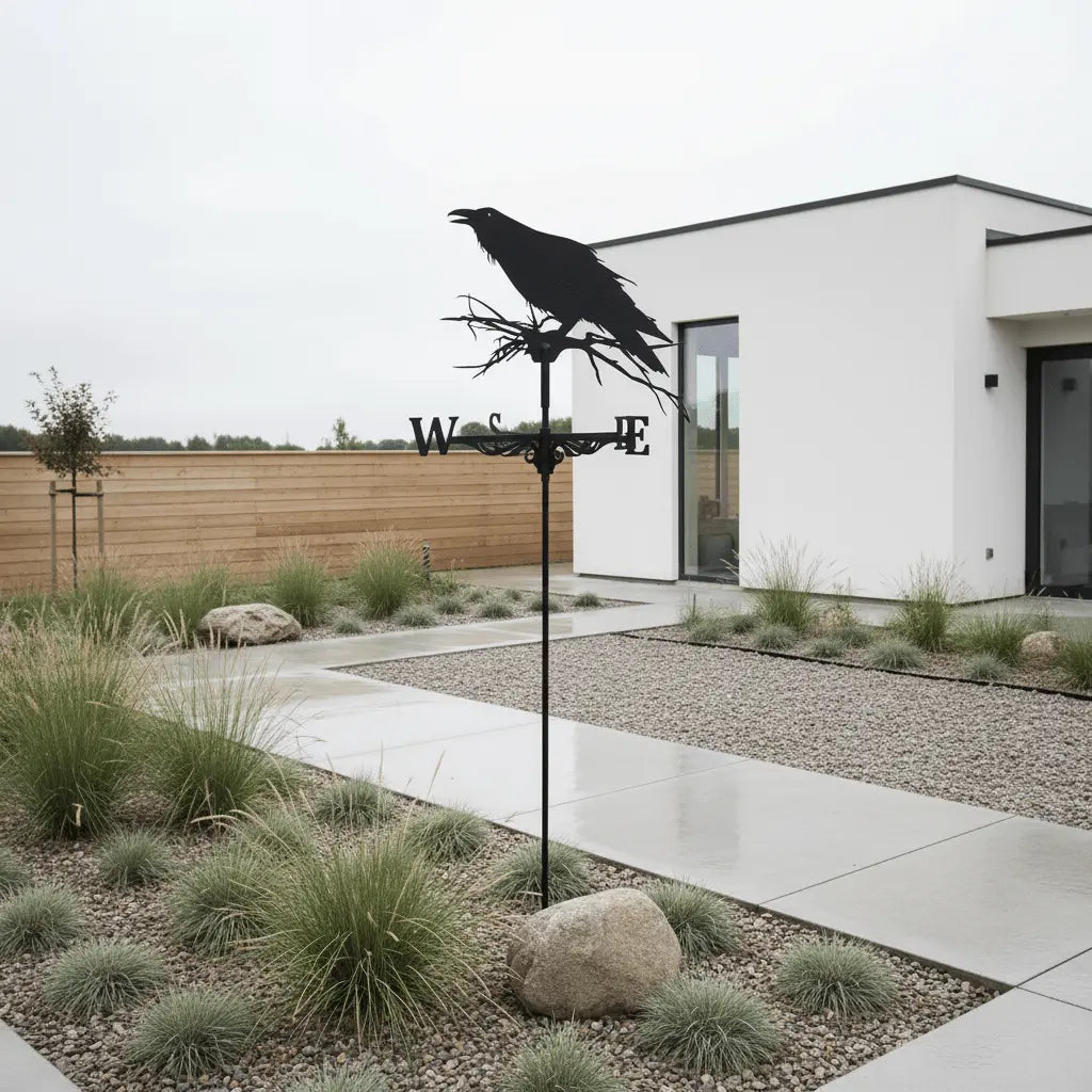 Girouette oiseaux design minimaliste
