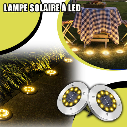 Lampes solaires de sol