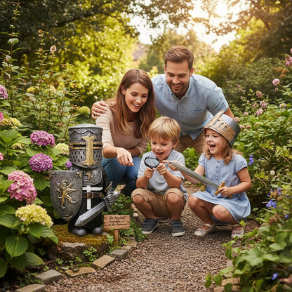 Nain de jardin insolite famille enfants découverte ludique humoristique médiéval