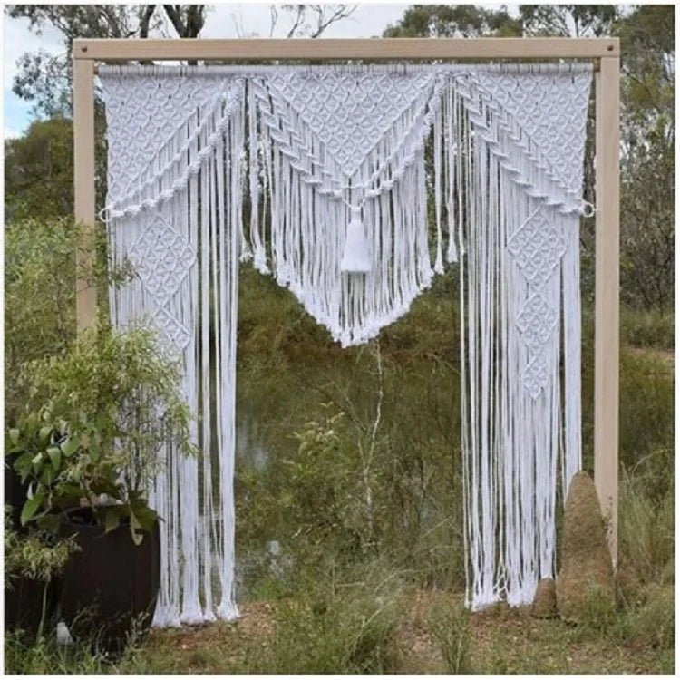 Rideau macramé - Artisan - Mafrenesiedecoration