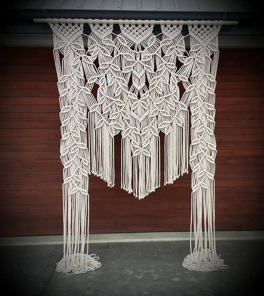 Rideau macramé - Artisan - Mafrenesiedecoration
