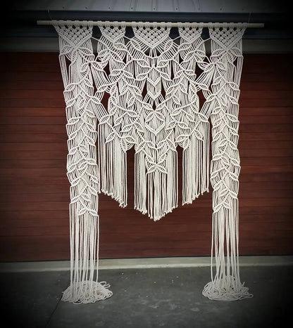Rideau macramé - Artisan - Mafrenesiedecoration