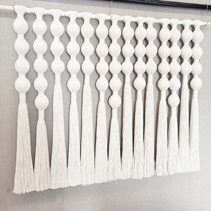 Rideau en macramé - Aura Noire - Mafrenesiedecoration