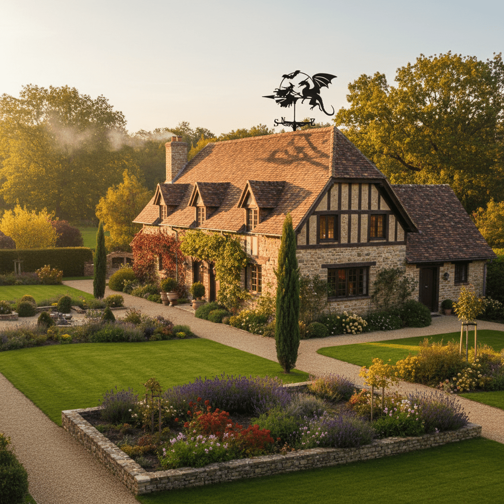 Installation facile girouette sorcière dragon système montage roulement à billes - tutoriel pratique