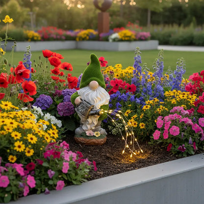 Nain arrosoir fleurs modernes