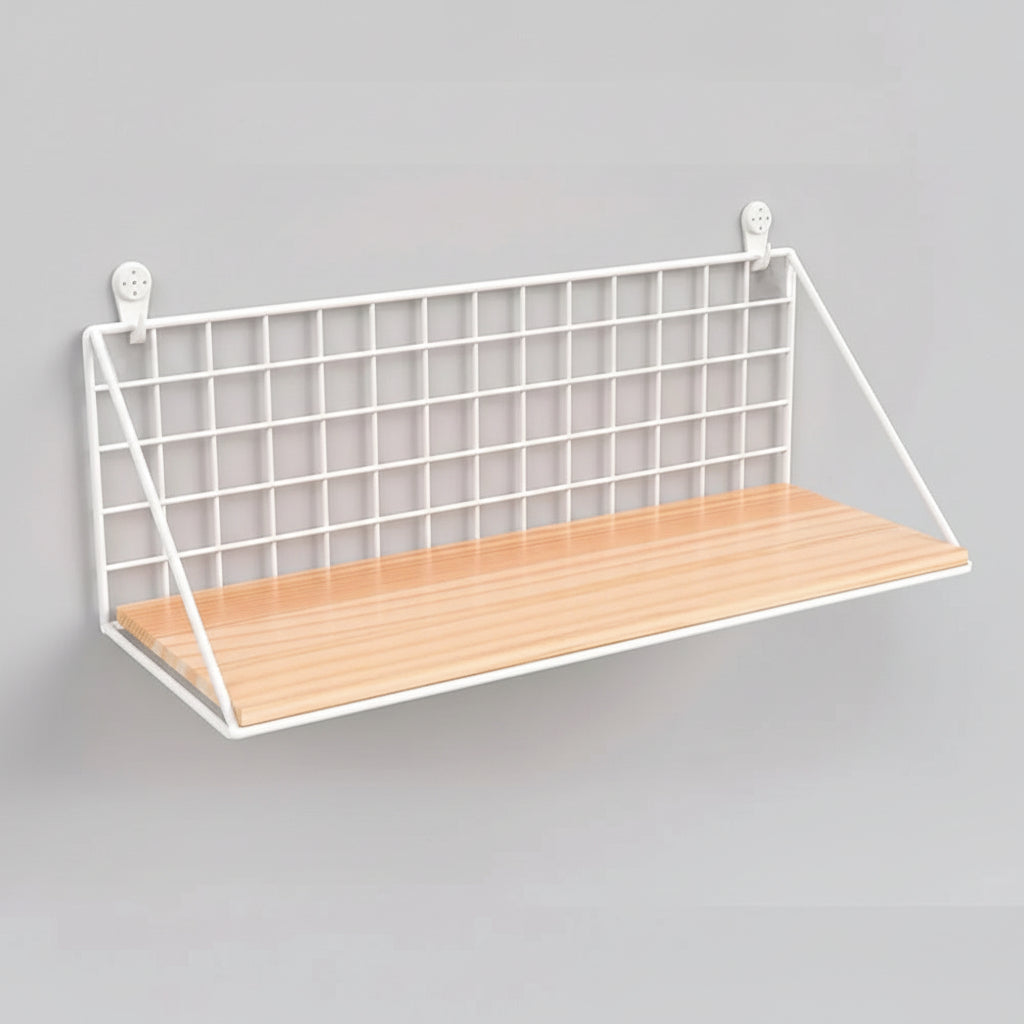 Etagere murale bois Triangulaire - Rangement Élégance