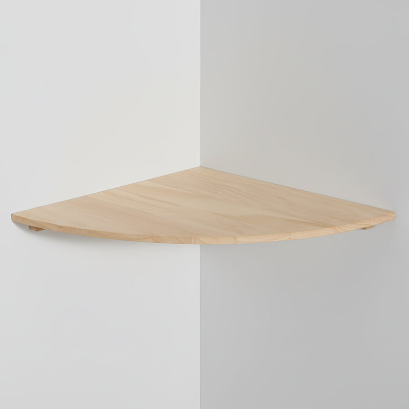 Etagere angle murale Pin Triangulaire - Rangement Coin Optimisé