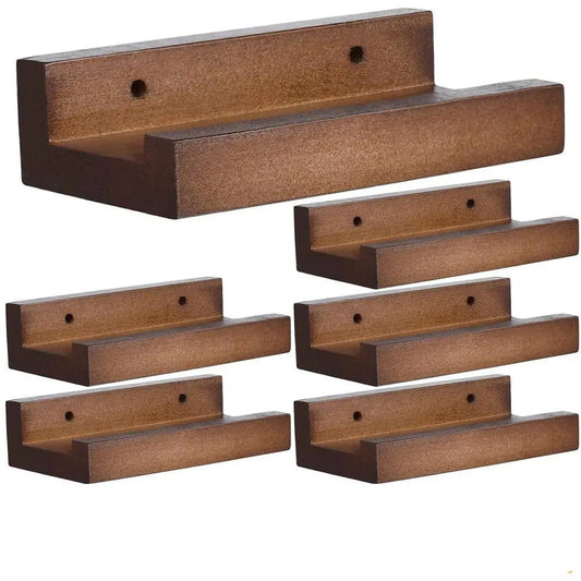 Etagere murale bois Vinyle Rectangulaire - Support Décoratif