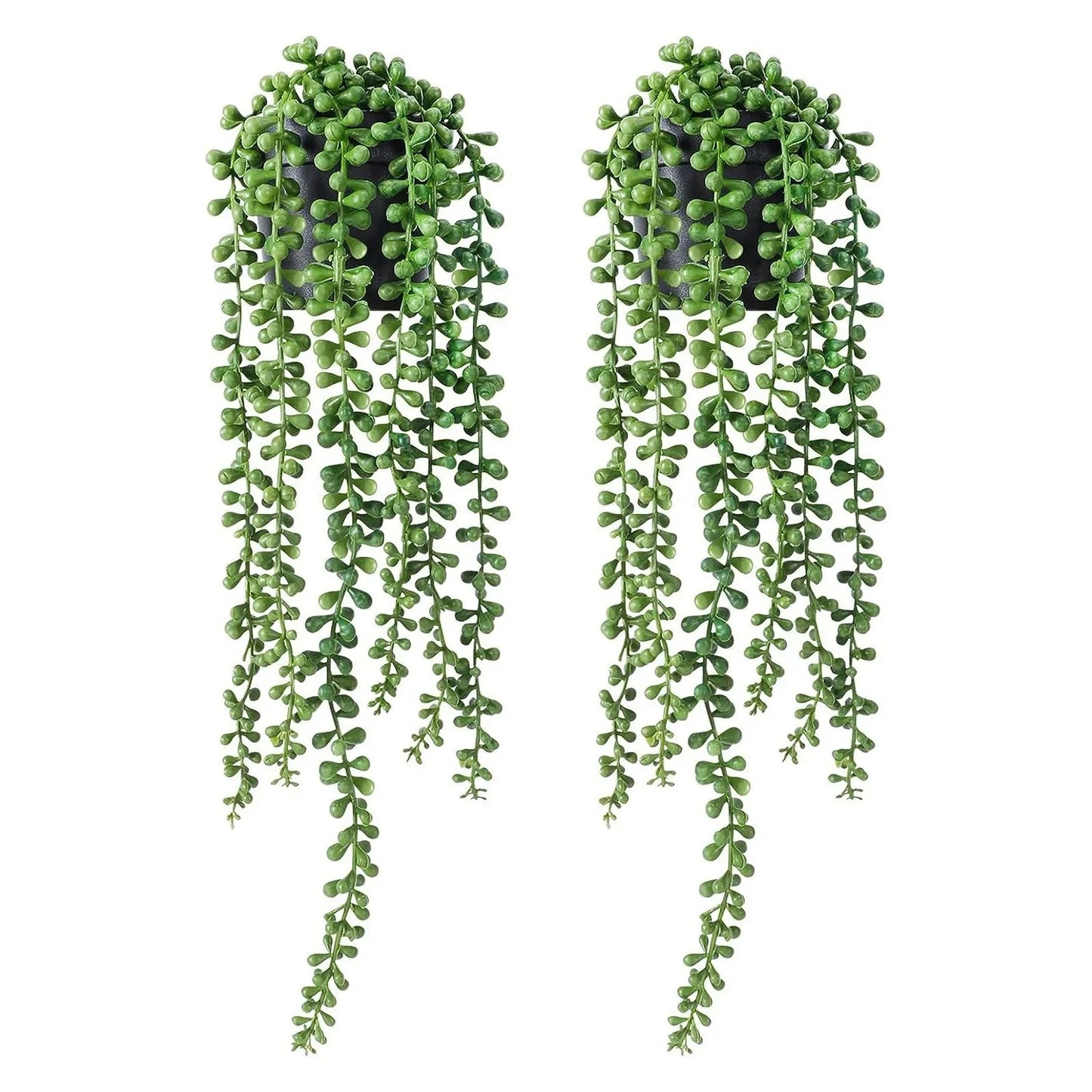 Plante Artificielle Tombante Feuilles Perles - Verde | NaturaDeco - Mafrenesiedecoration