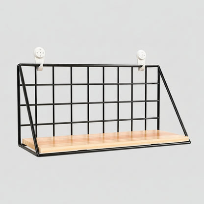 Etagere murale bois Triangulaire - Rangement Élégance