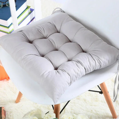 Coussin de Chaise Carré 40cm | Matelassé Confortable - Mafrenesiedecoration