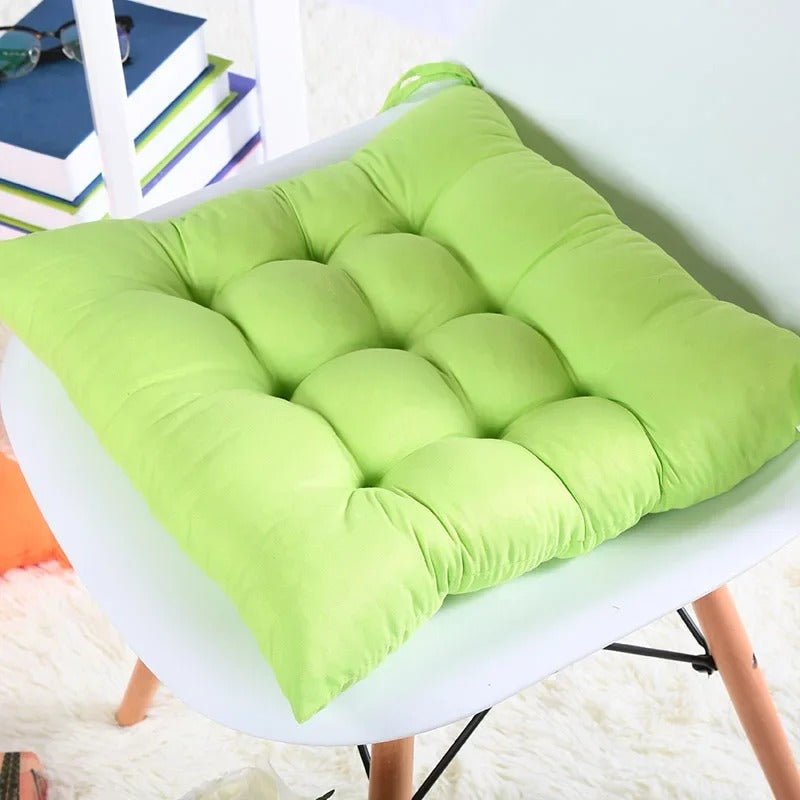 Coussin de Chaise Carré 40cm | Matelassé Confortable - Mafrenesiedecoration