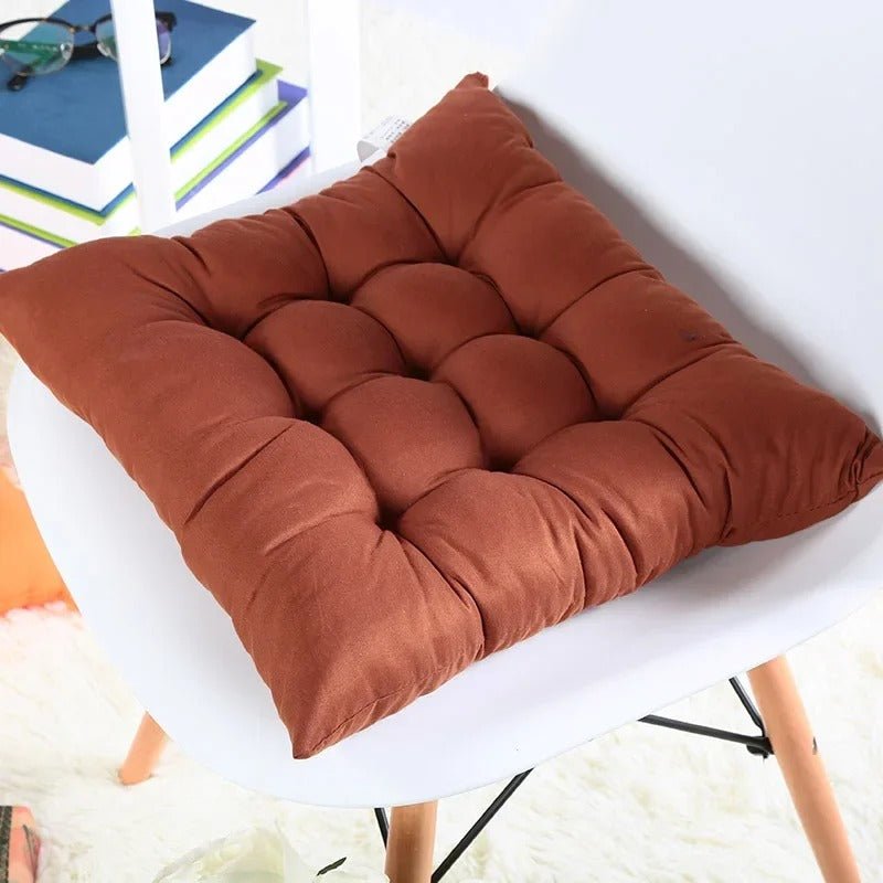 Coussin de Chaise Carré 40cm | Matelassé Confortable - Mafrenesiedecoration