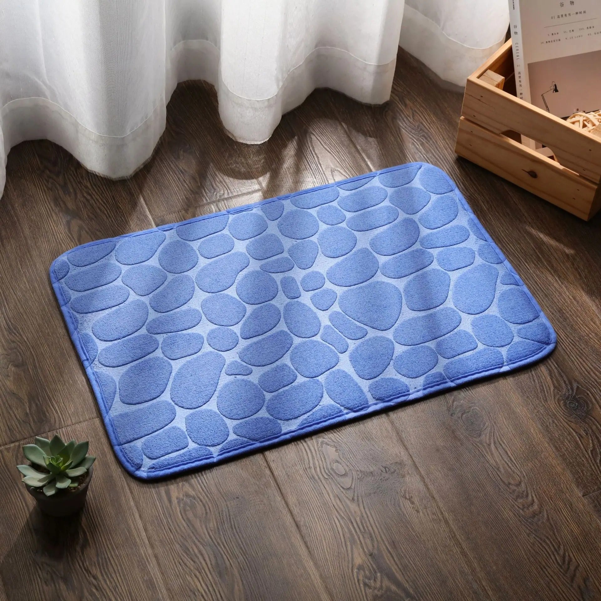 Tapis de bain en mousse à mémoire super absorbants/Tapis-Relief™ - Mafrenesiedecoration