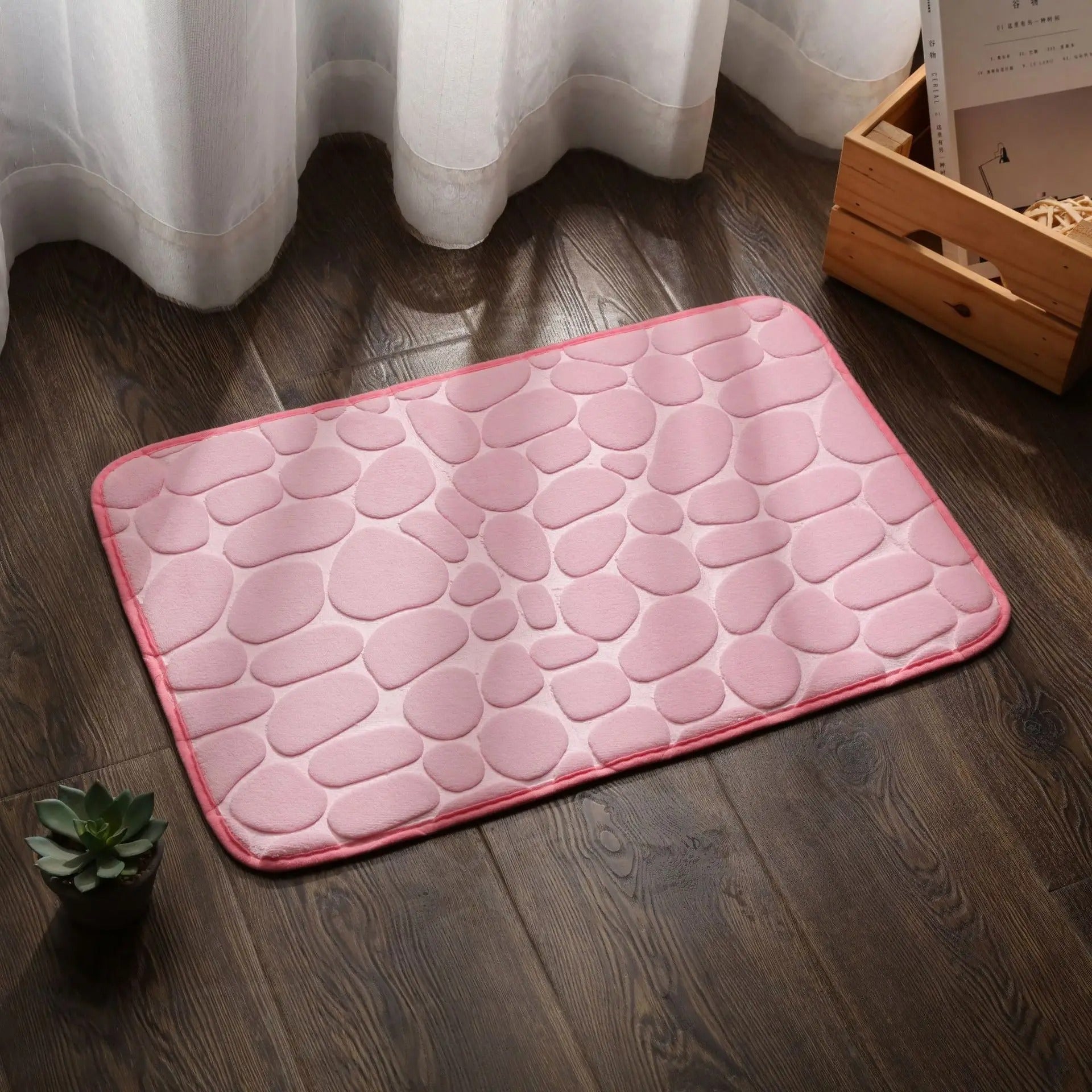 Tapis de bain en mousse à mémoire super absorbants/Tapis-Relief™ - Mafrenesiedecoration