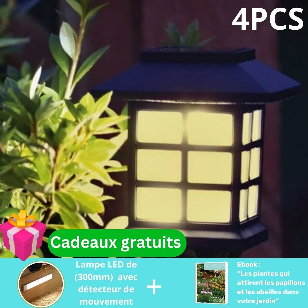 Lampes solaire de jardin /LED Solaire™ - Mafrenesiedecoration-4-pcs