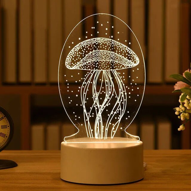 Lampe LED 3D - Mafrenesiedecoration