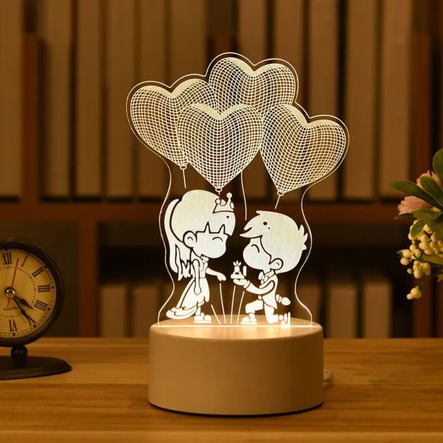 Lampe LED 3D - Mafrenesiedecoration