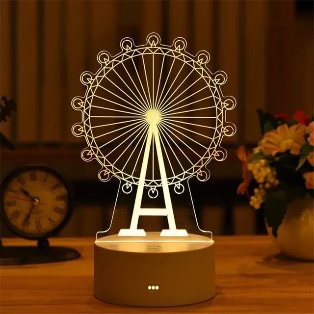 Lampe LED 3D - Mafrenesiedecoration