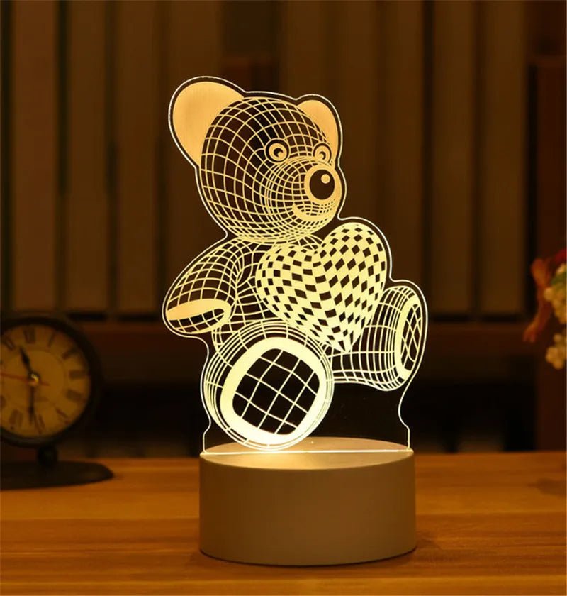 Lampe LED 3D - Mafrenesiedecoration