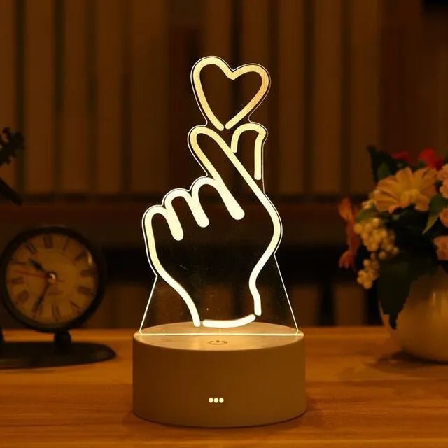 Lampe LED 3D - Mafrenesiedecoration