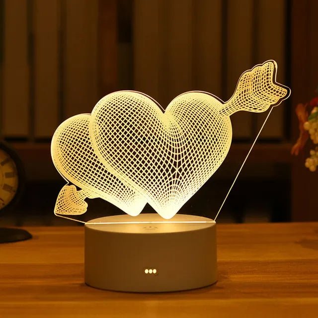 Lampe LED 3D - Mafrenesiedecoration