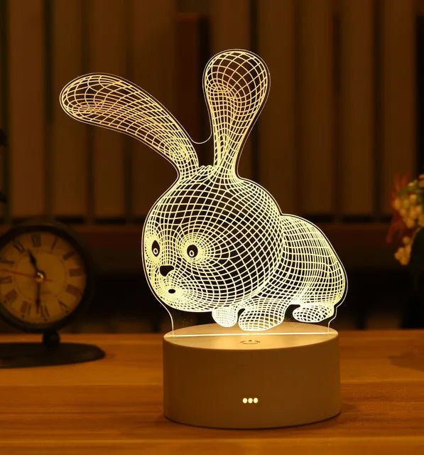 Lampe LED 3D - Mafrenesiedecoration