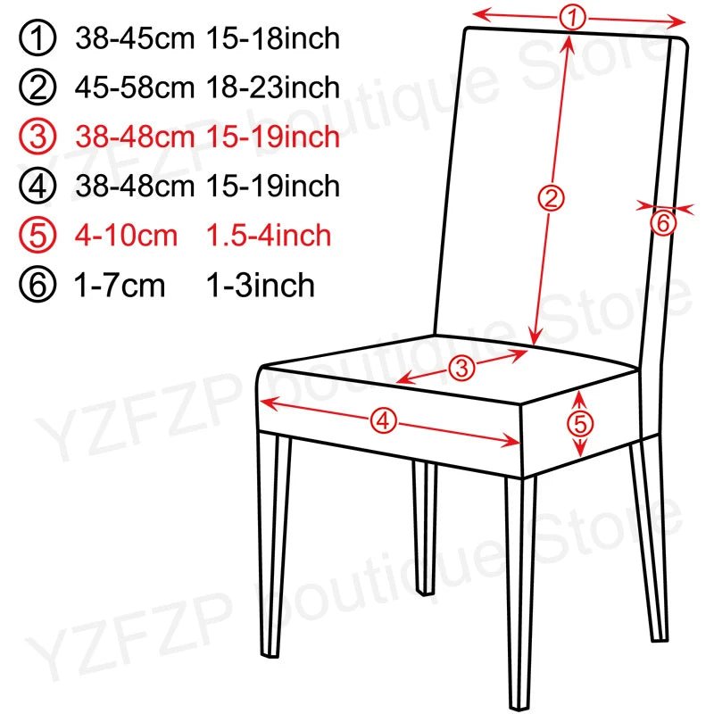 Housse élastique pour chaise/Housse-Styleᵀᴹ - Mafrenesiedecoration