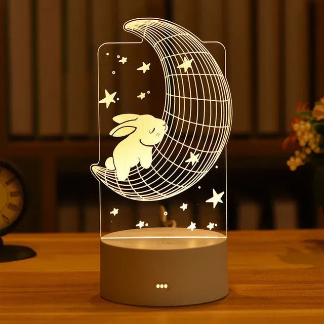 Lampe LED 3D - Mafrenesiedecoration