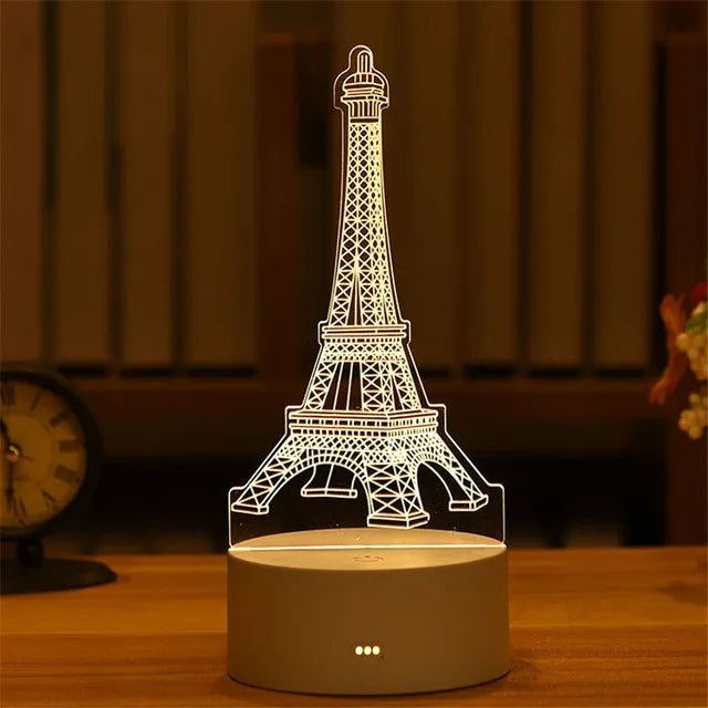 Lampe LED 3D - Mafrenesiedecoration