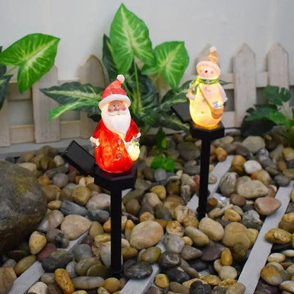 Lampe à gazon père noël - Mafrenesiedecoration