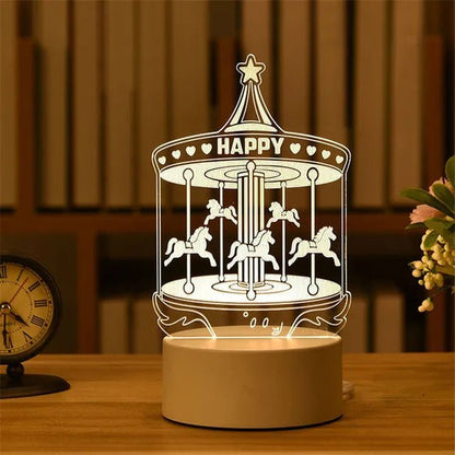 Lampe LED 3D - Mafrenesiedecoration