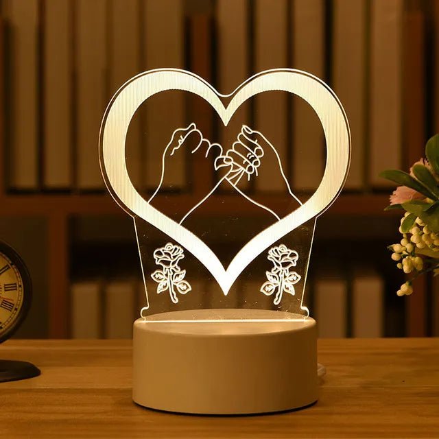 Lampe LED 3D - Mafrenesiedecoration