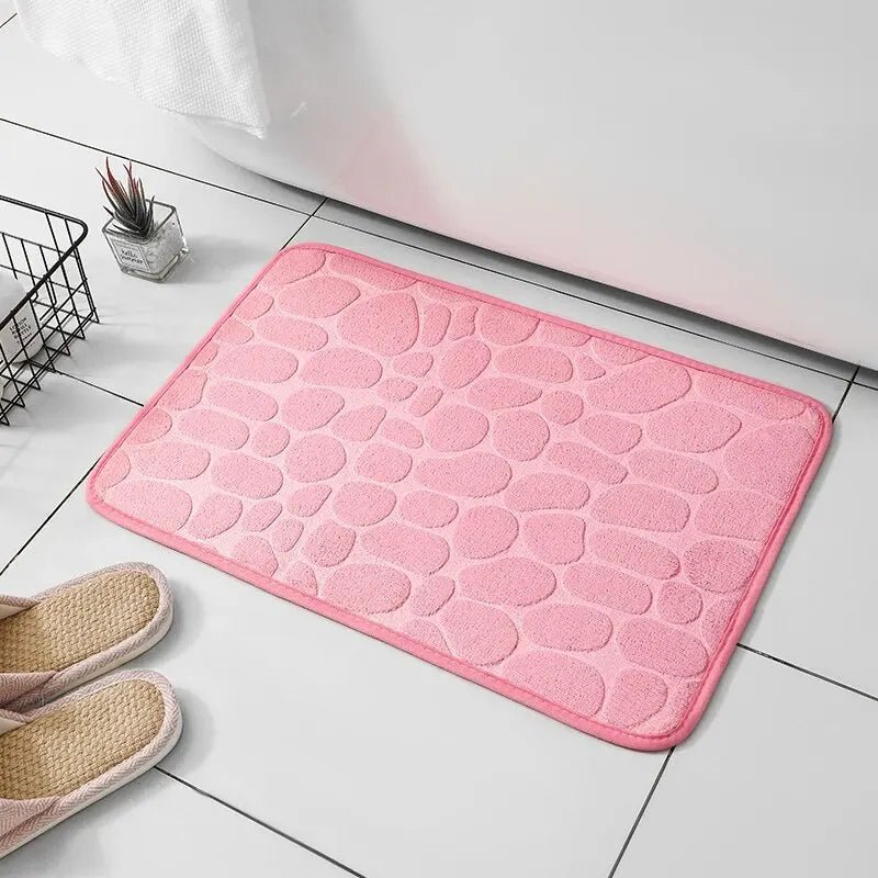 Tapis de bain en mousse à mémoire super absorbants/Tapis-Relief™ - Mafrenesiedecoration