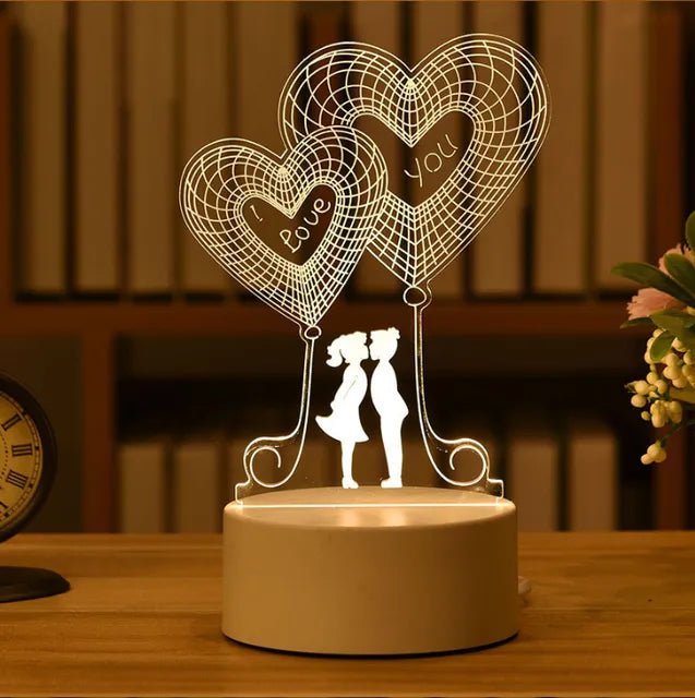 Lampe LED 3D - Mafrenesiedecoration